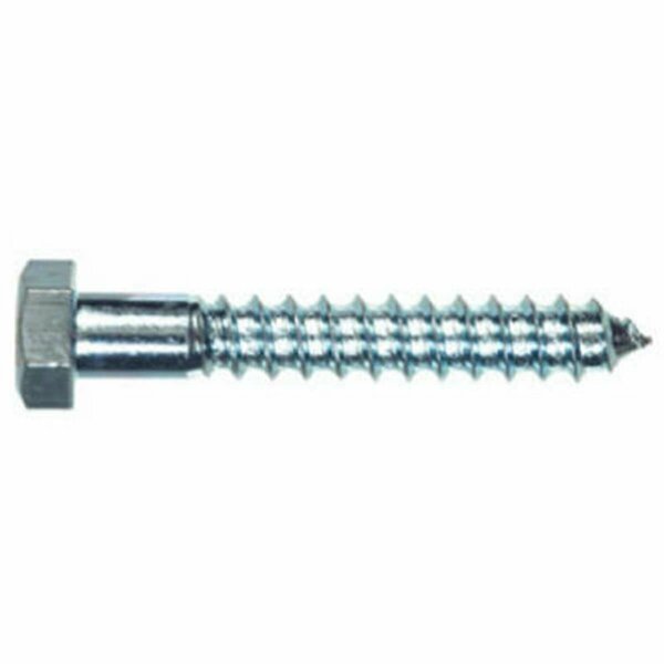 Totalturf 230113 0.37 x 8 in. Zinc Hex Head Lag Bolt TO3243036